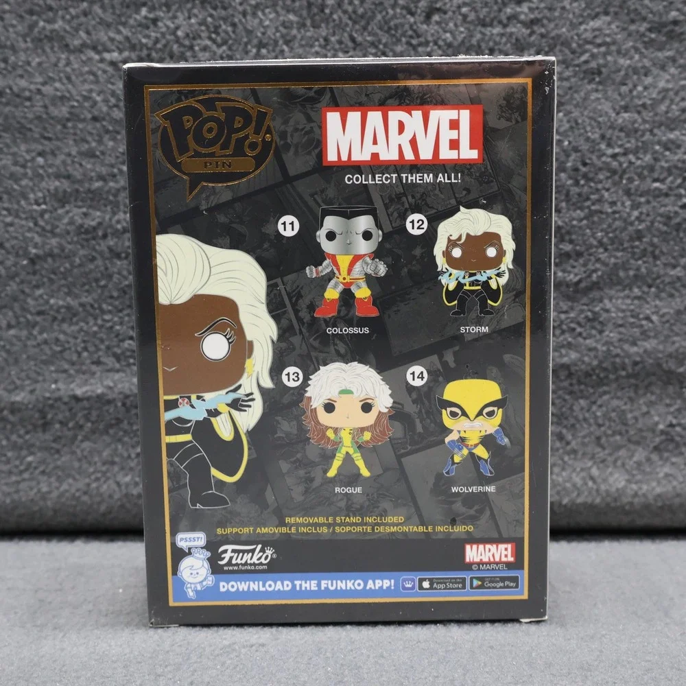 Funko POP! Pin Marvel X-Men Storm Enamel Pin #12 New in Box Collectible